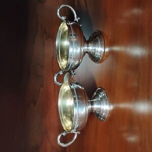 REVERE Silversmiths 825 Sterling Silver Creamer And Sugar Weighted Base